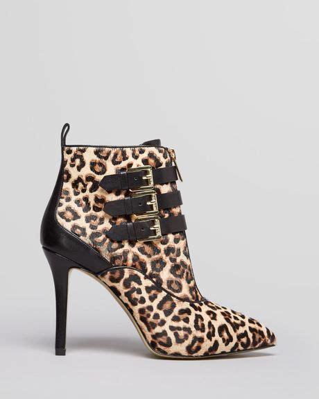 michael kors leopard trainer shoes|high heel leopard boots.